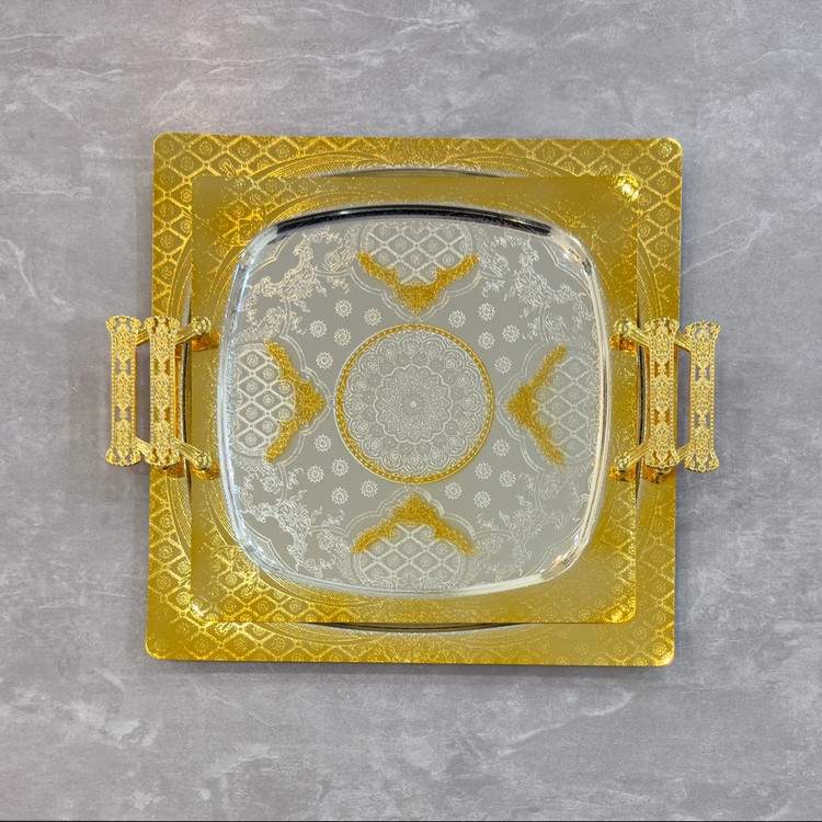سینی دو تکه برند zew homeکد 87702G
