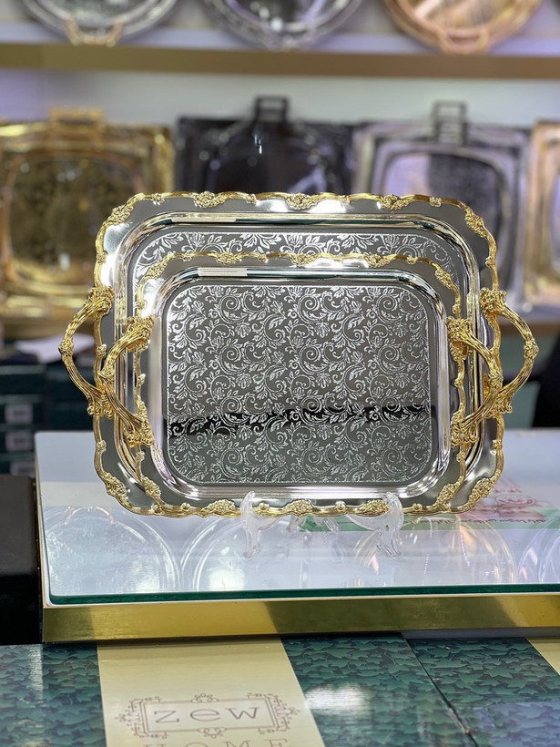 سینی دو تکه برند zew homeکد ۶۳۹۰۱