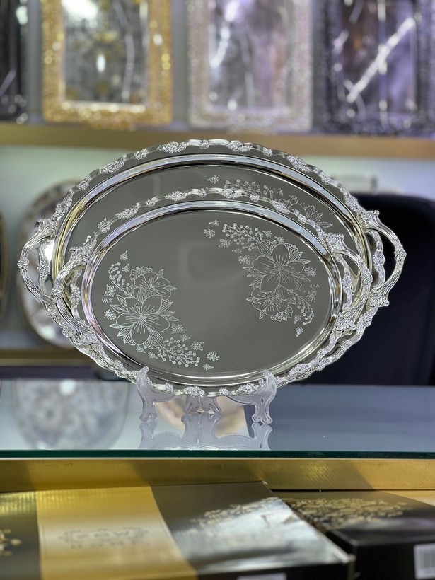 سینی دو تکه برند zew homeکد 24001